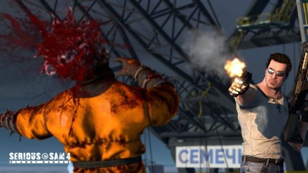 Новый геймплейный ролик Serious Sam 4: Planet Badass