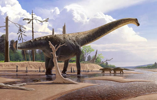 Ученые открыли нового динозавра, который использовал хвост как третью ногу<br />
            