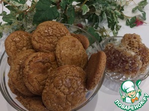 Вкусное и ароматное медовое печенье