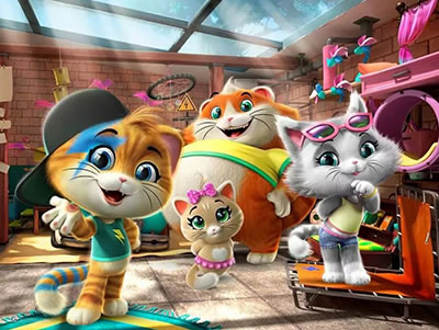 «44 котёнка» стал самым популярным мультсериалом телеканала «Карусель»<br />
              