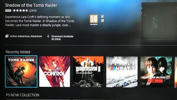 Control и Shadow of the Tomb Raider присоединяются к PlayStation Now